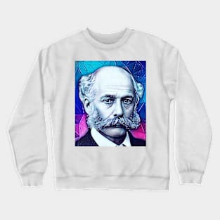 Joseph Bazalgette Snowy Portrait | Joseph Bazalgette Artwork 12 Crewneck Sweatshirt